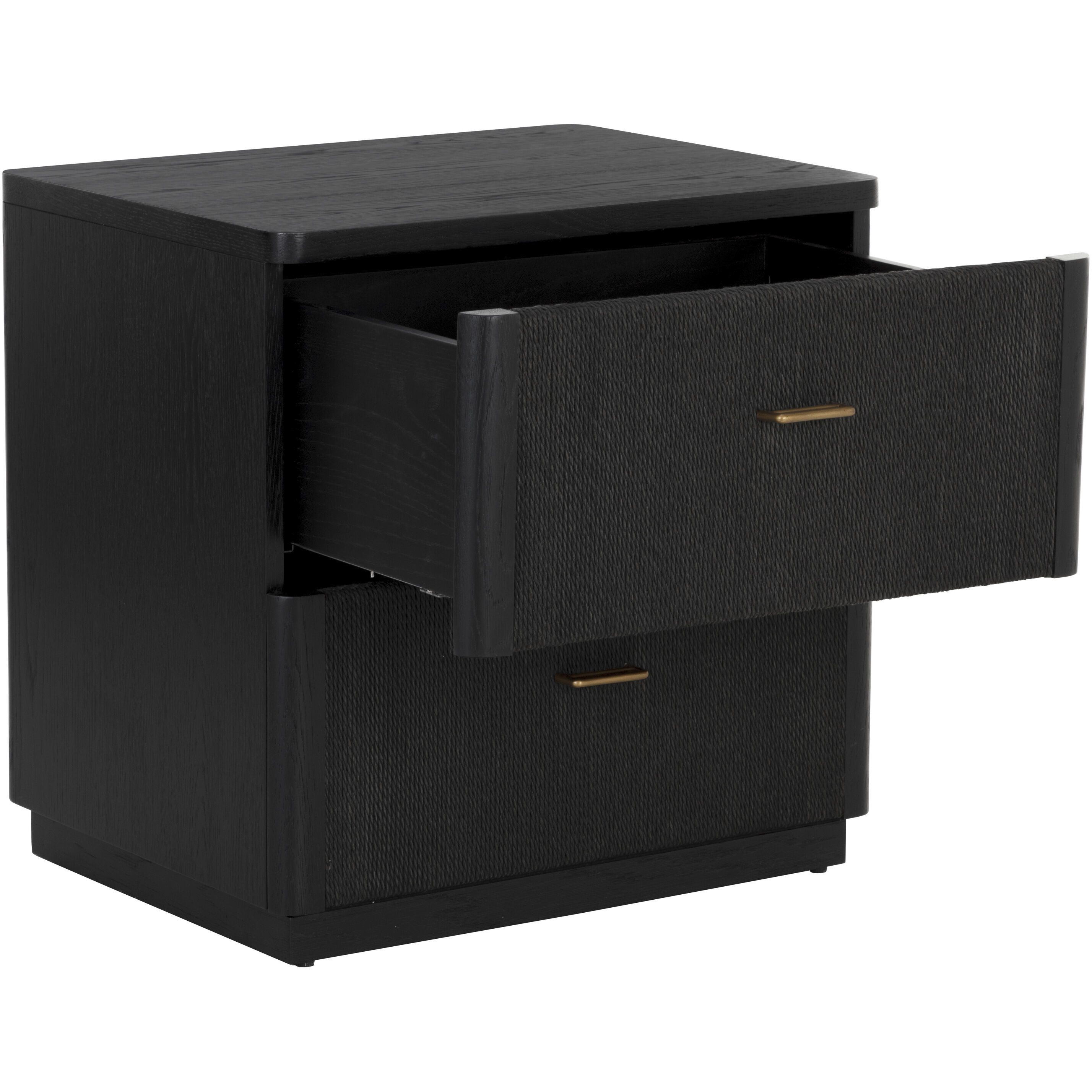 Etienne 24 X 24 inch Black Night Stand